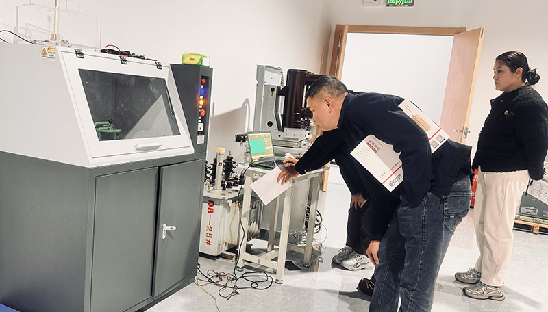聚焦絕緣材料品質(zhì)：客戶到訪武漢雷科電力開展擊穿電壓測試交流